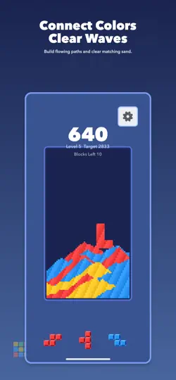 Screenshot von Sand Pixel Puzzle Game auf dem iPhone 2