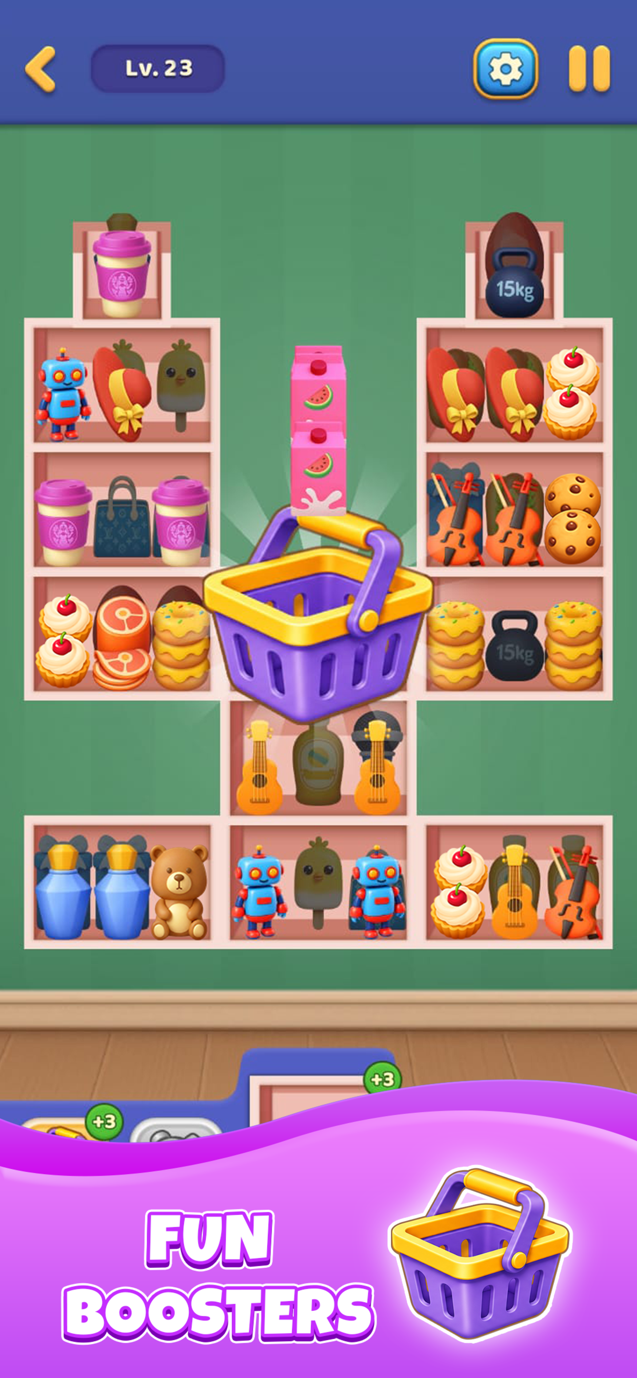 Shop Sorting : Goods puzzle screenshot 5