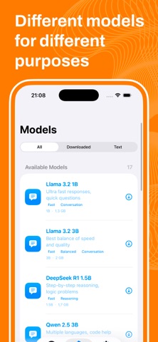 LocalLLM: Offline AI Chat Screenshot 3 of 5