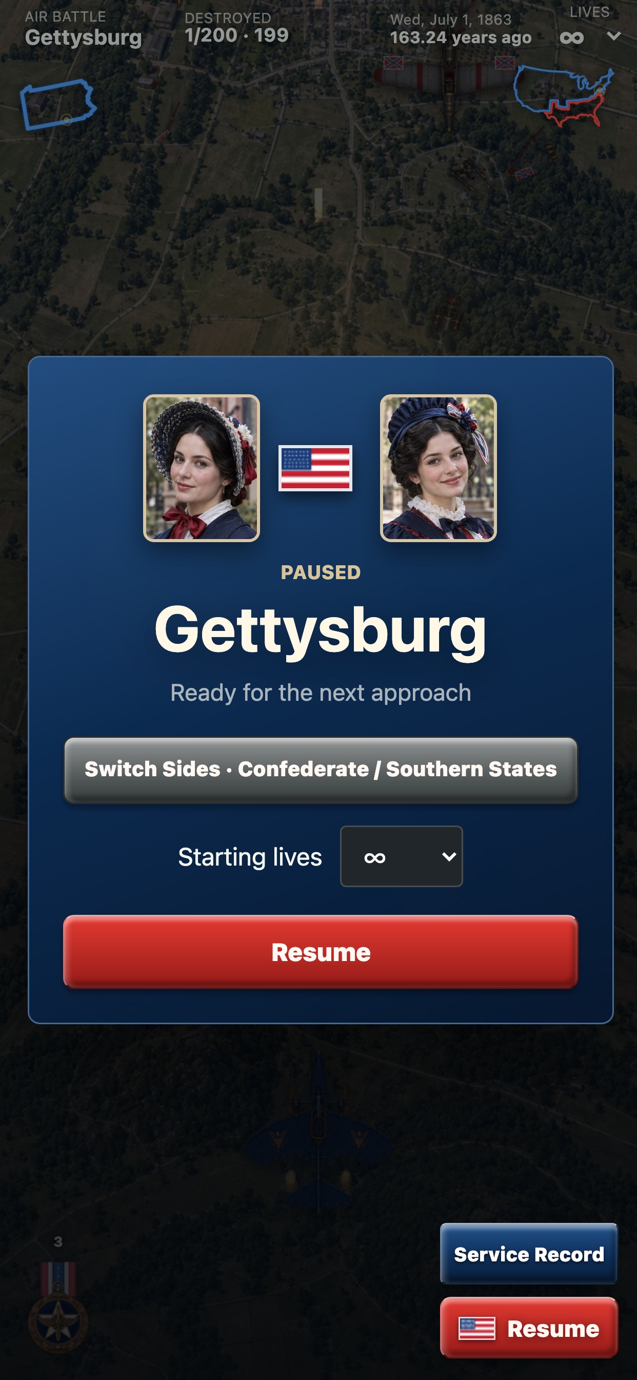 Screenshot 7 of Air Battle Gettysburg