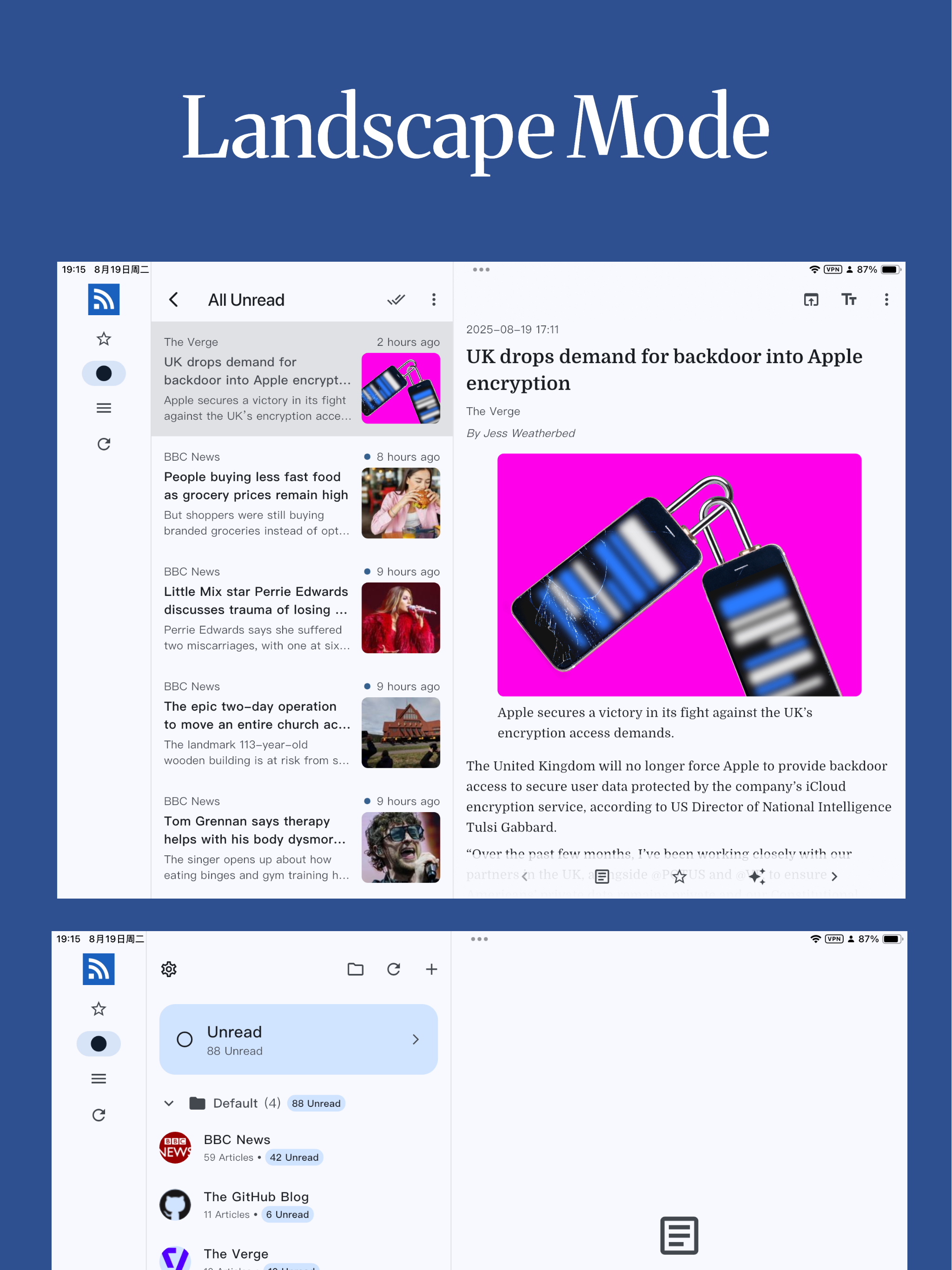 SmartRSS: RSS Reader & Podcast screenshot 8