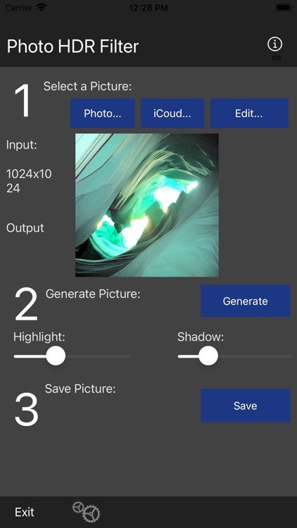 Photo HDR Filter + Cam