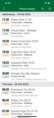 University of Stirling Sport screenshot 3