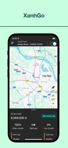 Tài Xế XanhGo iPhone screenshot 1