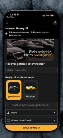 Lux Ride Sərnişin screenshot