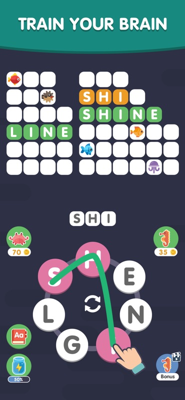 Word Search Sea Game screenshot 3