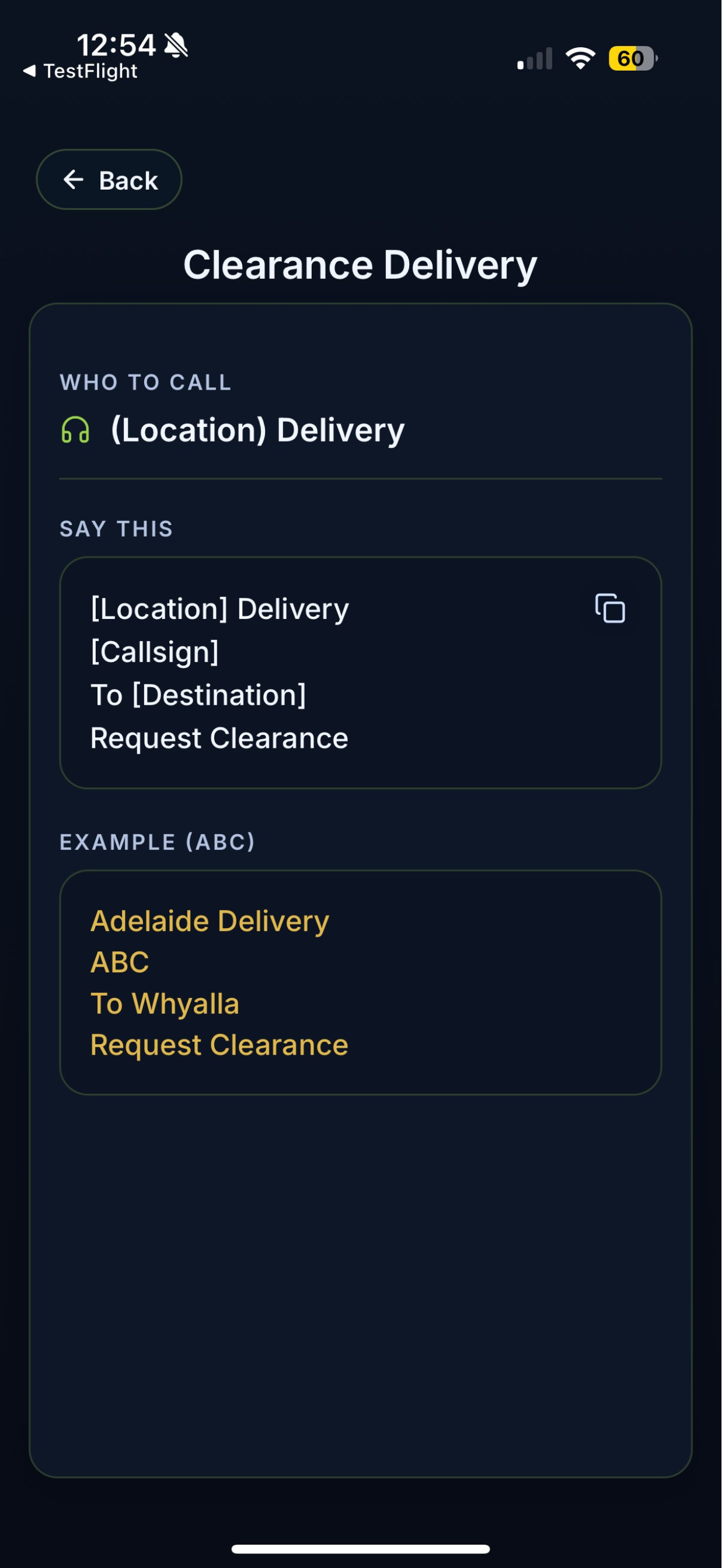 Pilot Comms Trainer screenshot 3