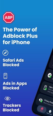 Adblock Plus for Safari & Apps Screenshot 1 of 6