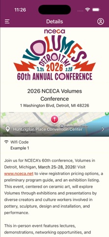 2026 NCECA Volumes Conference screenshot