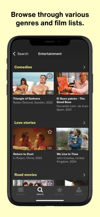 filmingo Arthouse Streaming Screenshot 2 of 4