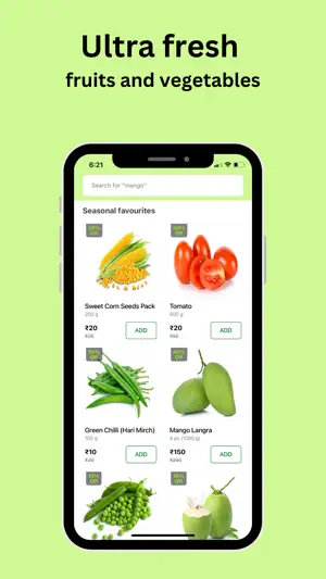 Freshly: Fresh & Clean Grocery screenshot 1