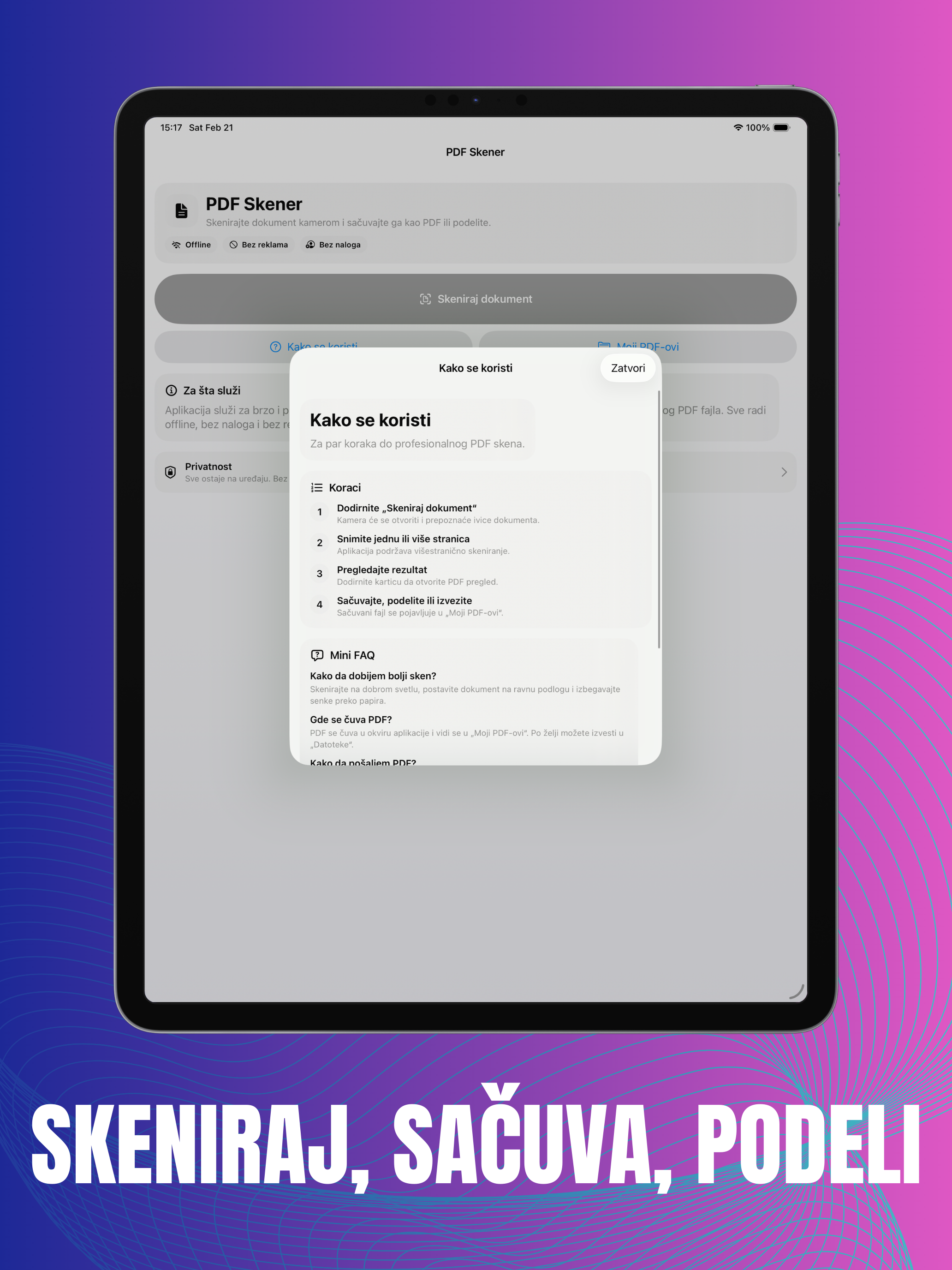 PDF Skener