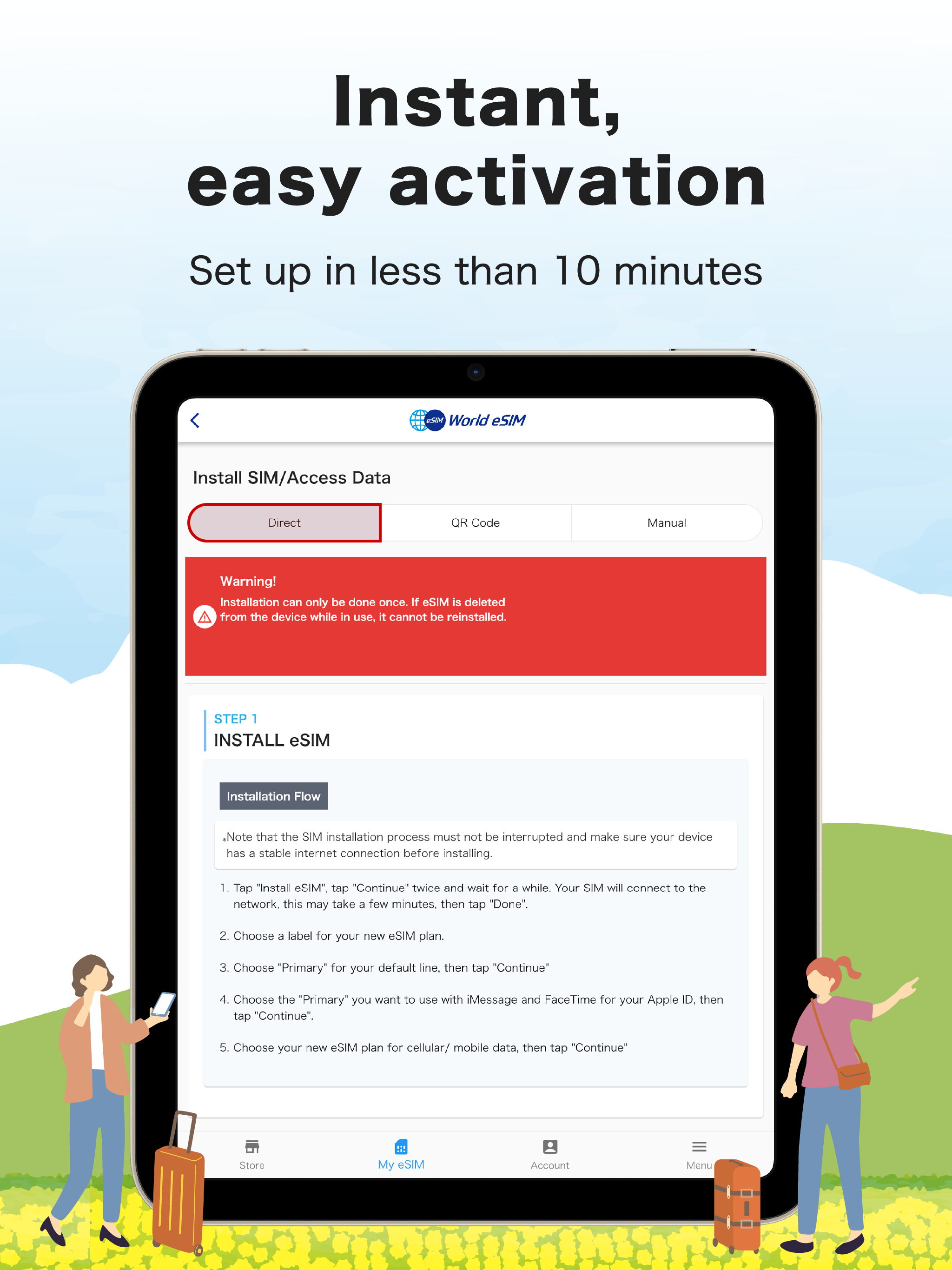 World-eSIM - Travel & Internet screenshot 12