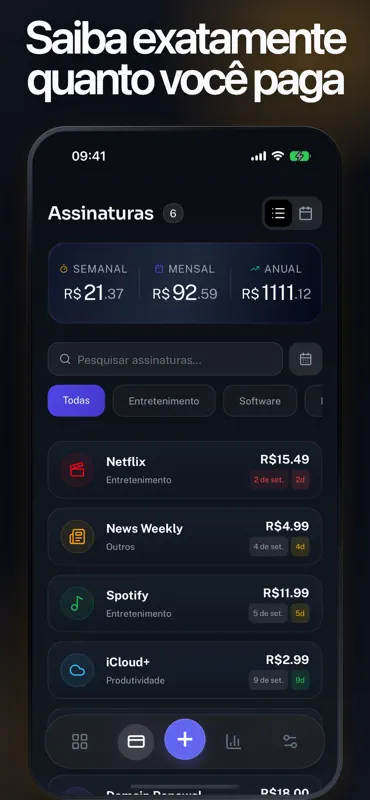 Subby - Gestor de assinaturas screenshot 6 of 6
