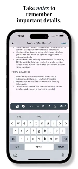 Warble - Grow Your Network screenshot 4