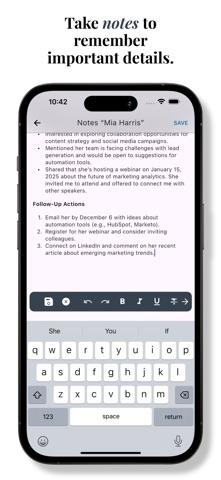 Warble - Grow Your Network Screenshot 4 of 5