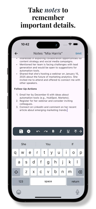 Warble - Grow Your Network Screenshot 4 of 5