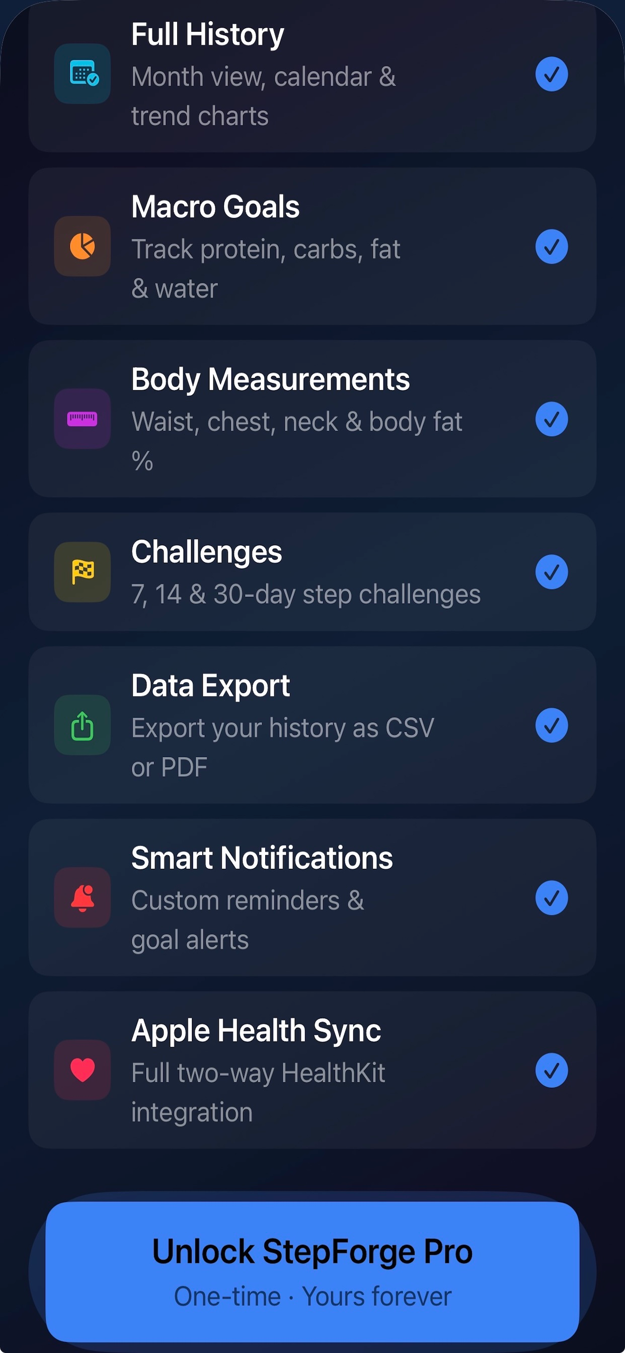 StepForge App screenshot 7