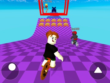 Bike for Obby: Dynamic Play iPad screenshot