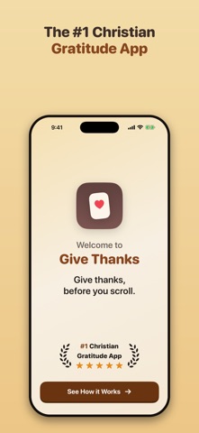 Give Thanks: Christian Focus iPhone screenshot