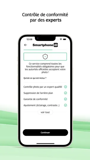 Capture d'écran de Smartphone ID - Photo Identité sur iPhone 5