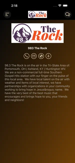 98.3 The Rock screenshot 3