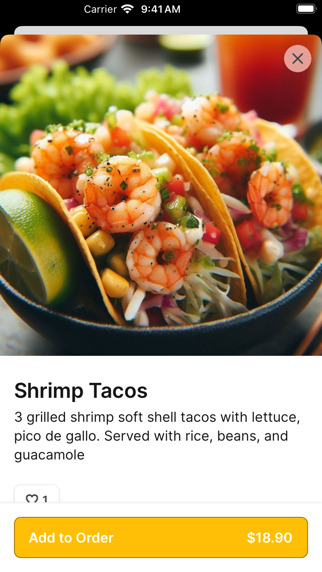 App screenshot