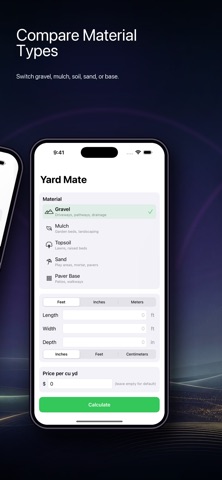 YardCalc screenshot