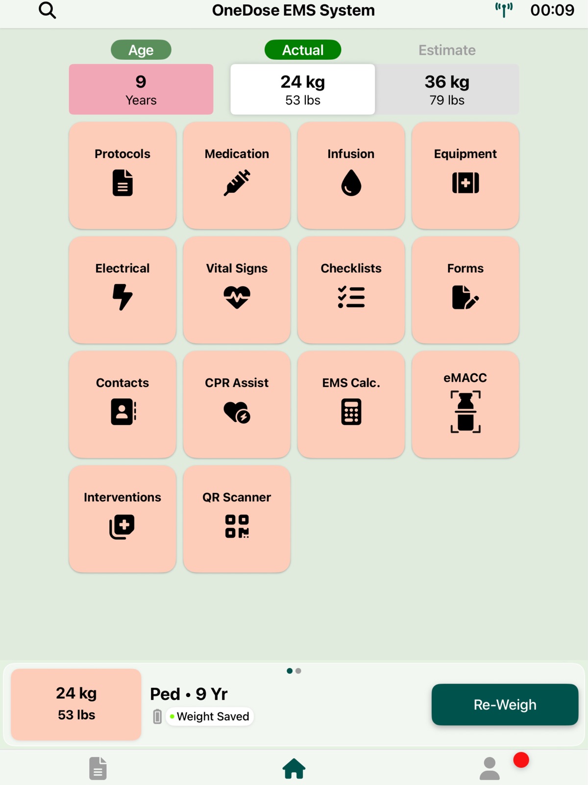 OneDose ipad screenshot 1