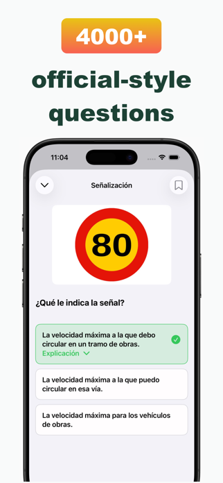 Driving Permit Test Spain Screenshot 4 of 4