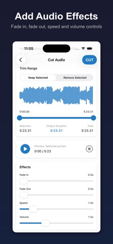 Audio Cutter and Merger Screenshot 9 of 10