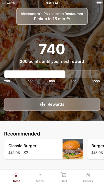 Alessandro's Pizza Italian