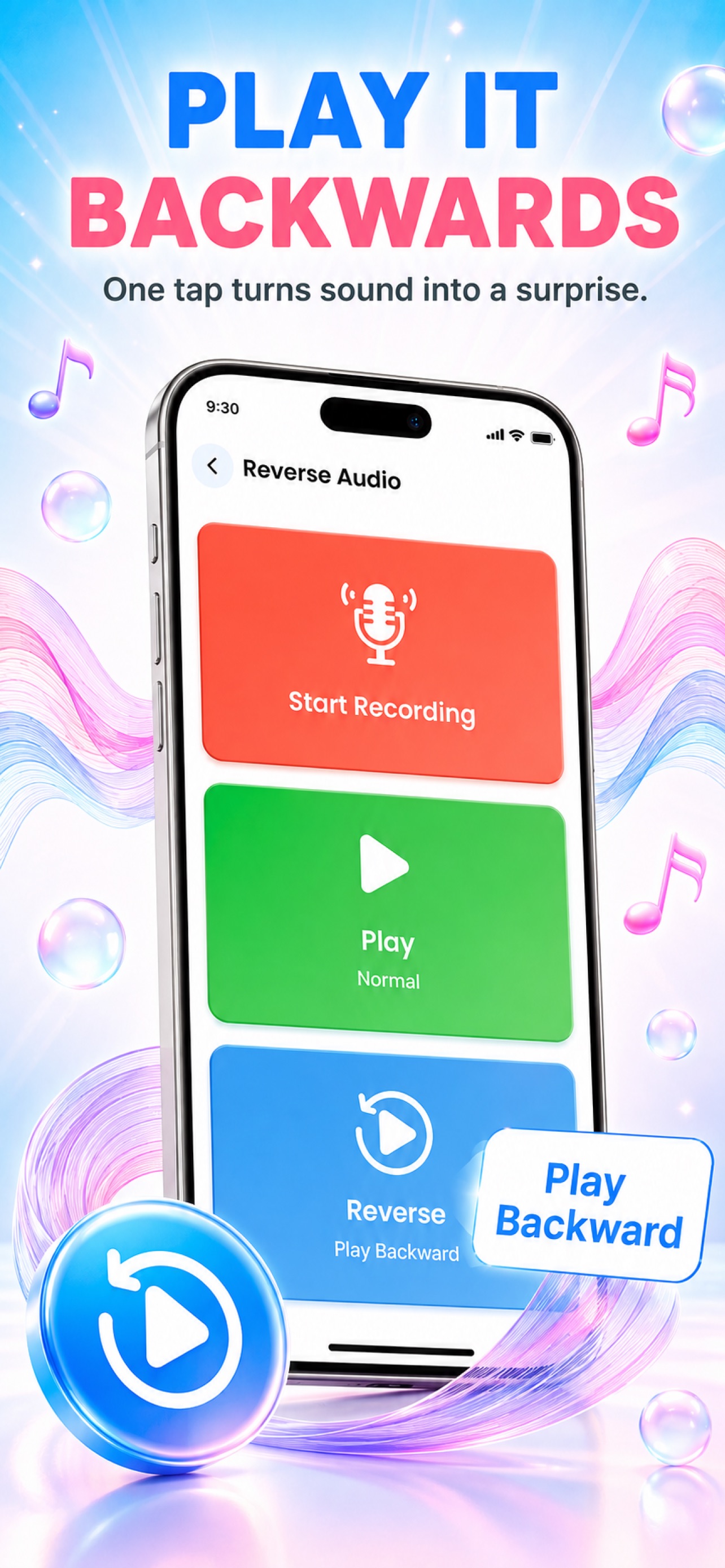 Screenshot 2 of Reverse Voice: AI Changer