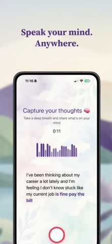 Voice Journal: ThinkAloud screenshot