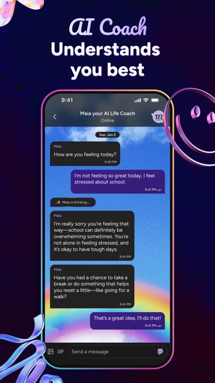 VibeCard: AI Coach & Friends