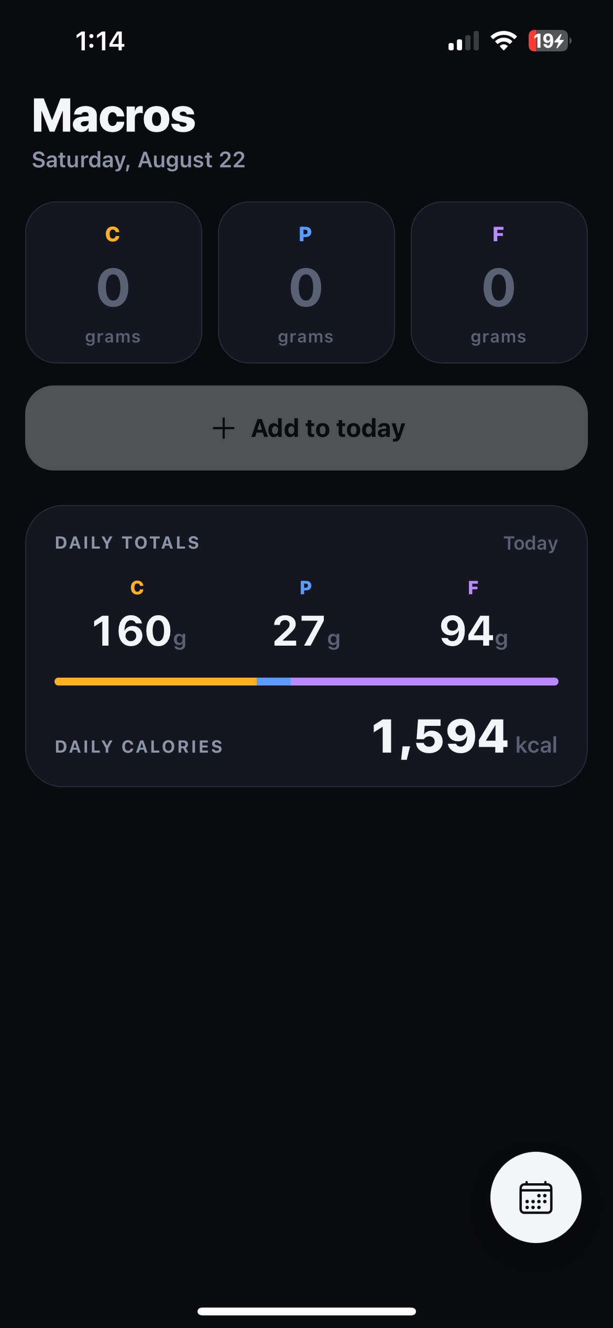 Screenshot 1 of Only Macros