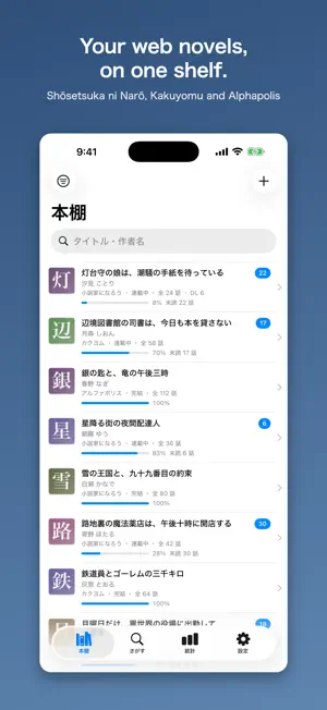 Ranobe Book Shelf screenshot 2