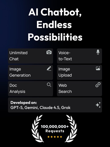 Omni: AI Chatbot Assistant iPad screenshot
