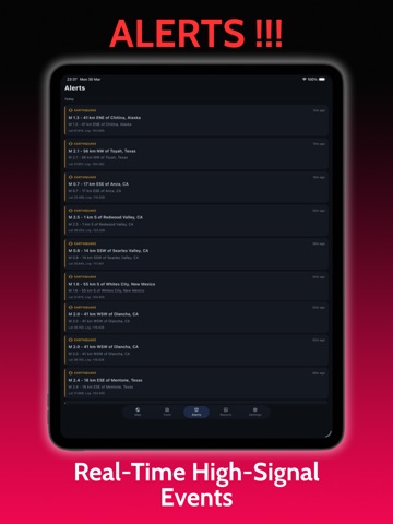 AI World Monitor: Live Map iPad screenshot