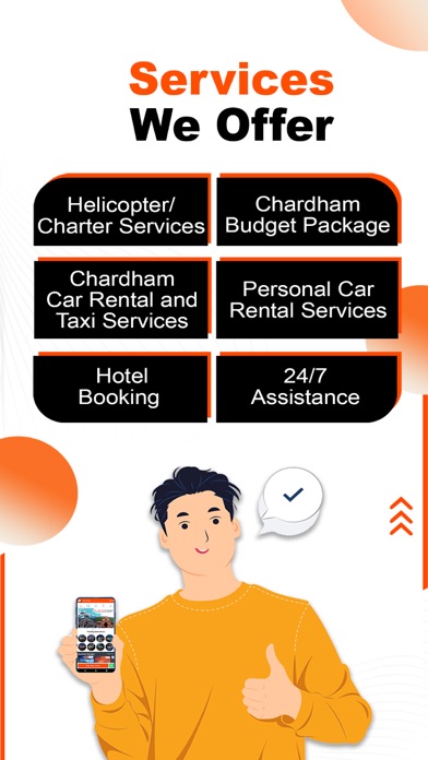 Chardham Travel Booking App Screenshot