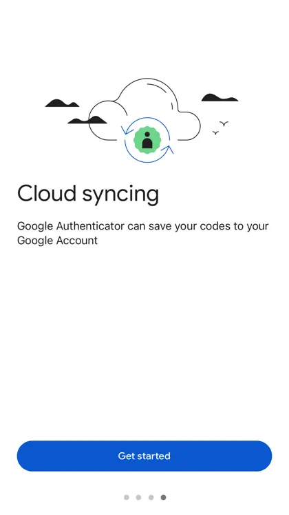 Screenshot 4 di 6 di Google Authenticator