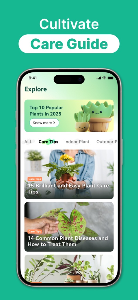 AI Plant Identifier·Care Guide - Education App | MWM