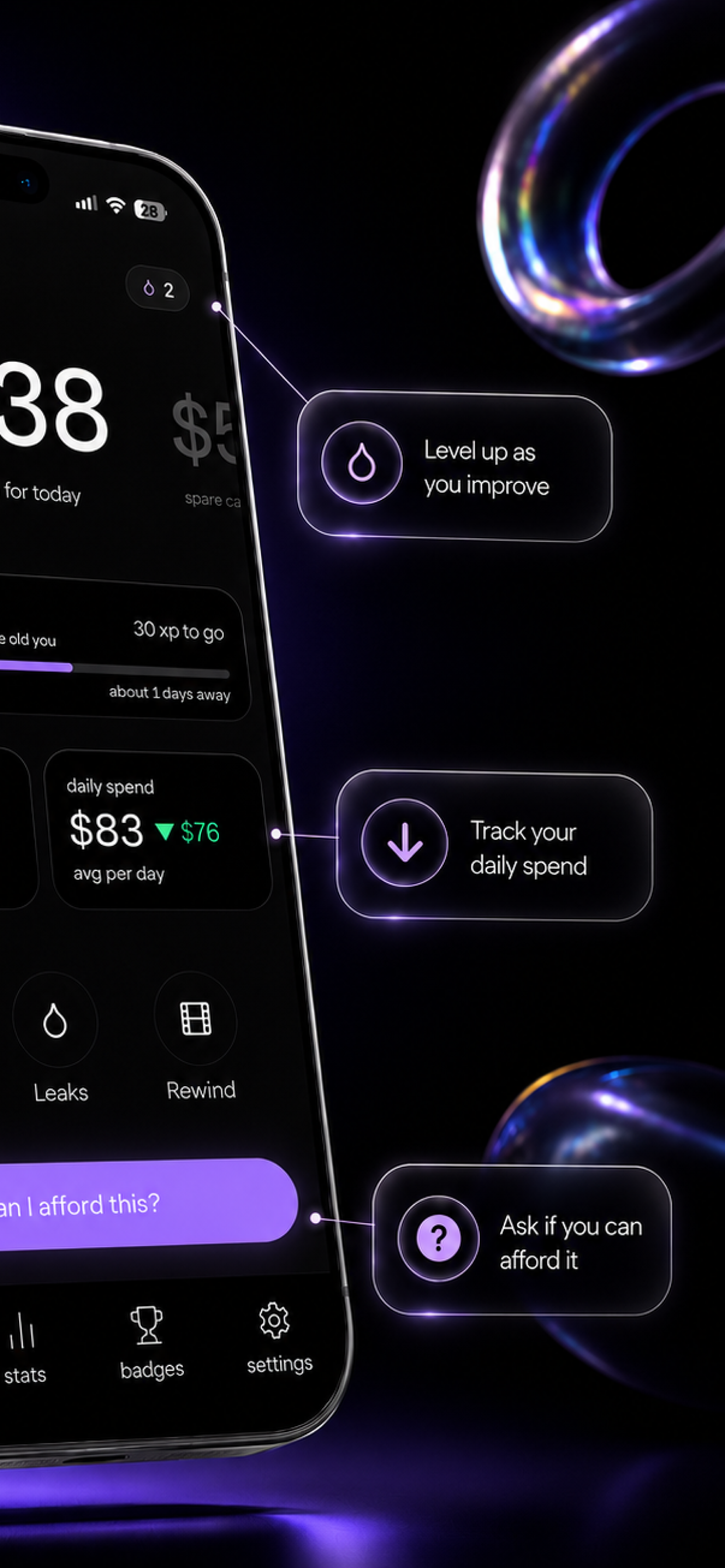 LVLD - Budget & Money Tracker screenshot 2