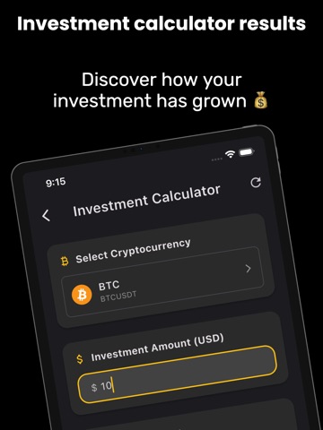 CoinPulse: Tracker iPad screenshot
