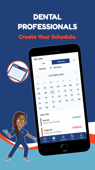 Dental Dynamic Staffing iPhone screenshot 5 - Business app
