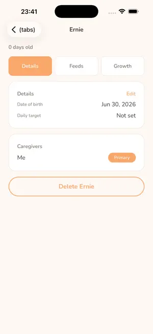 BabyBusiness - Feeding Tracker screenshot 3