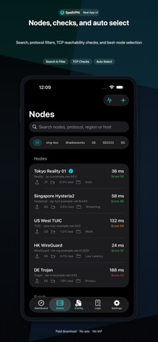 SpellVPN  Tool iPhone screenshot