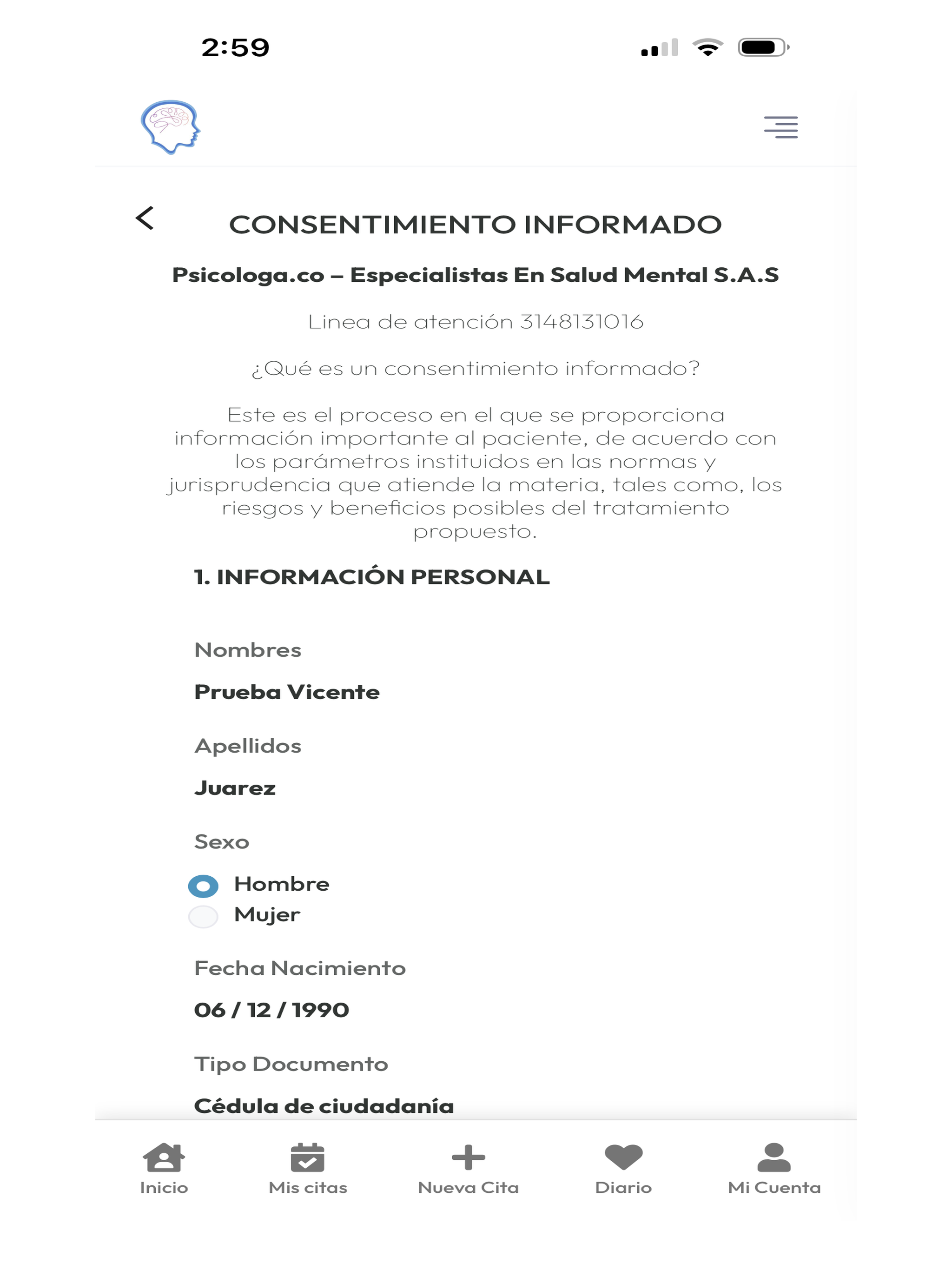 Psicologa screenshot 7