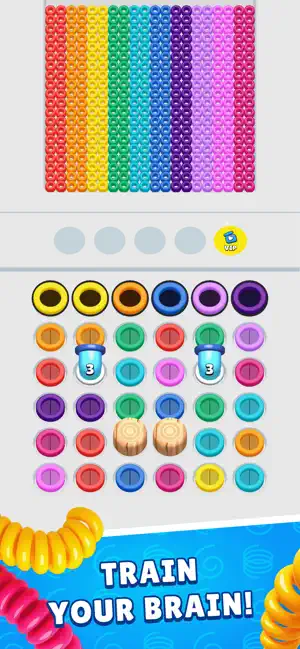 Spring Sort: Sorting Puzzle 3D screenshot 1