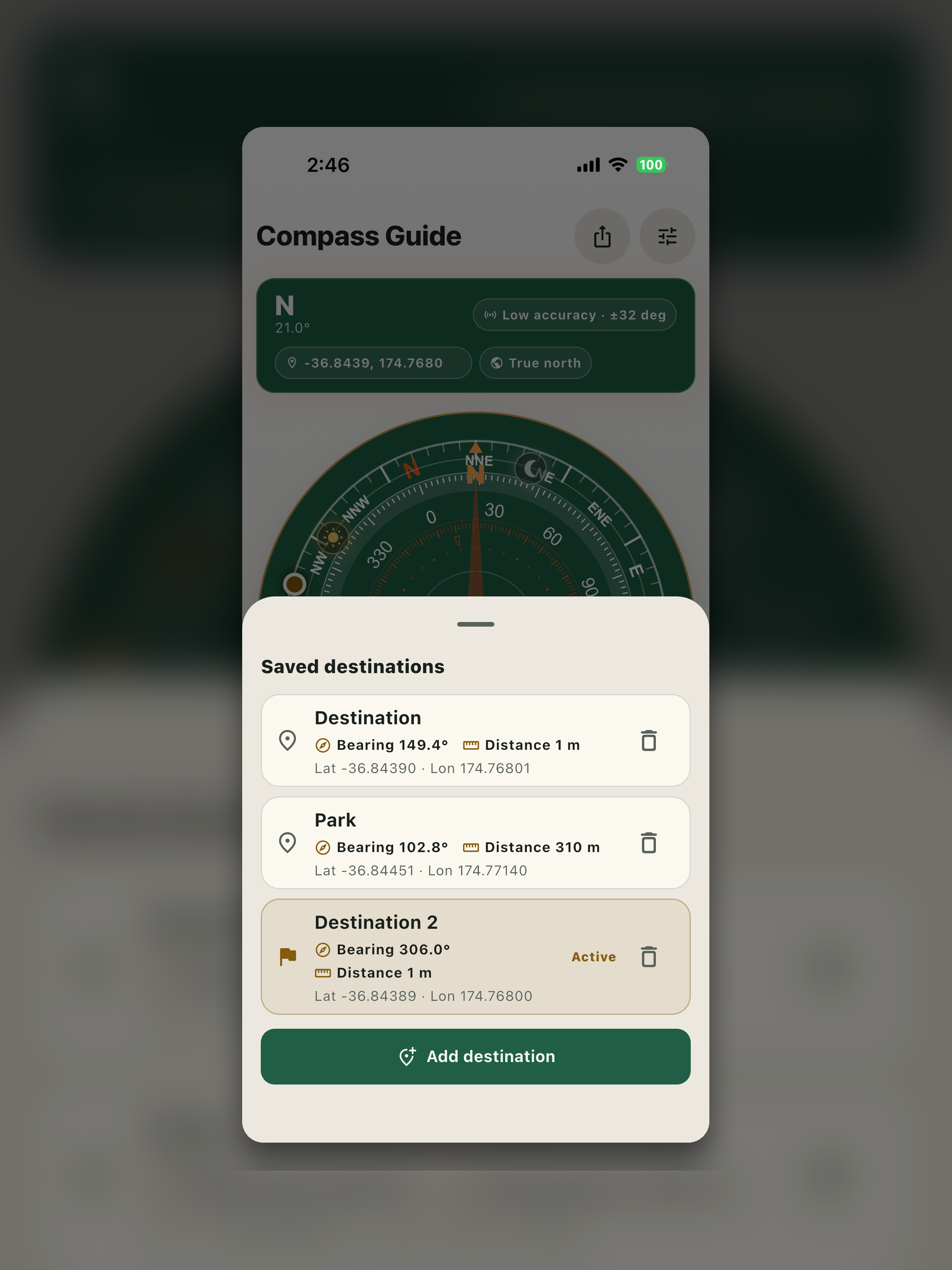 Compass Guide:Navigation App screenshot 8